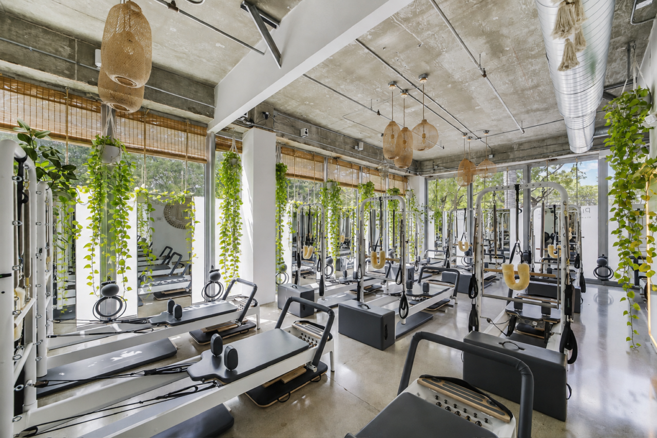Inside the Pilates One studio